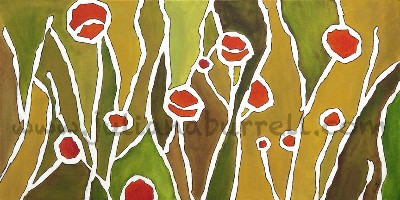 Orange Papaver Orientale